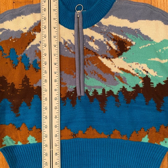 BDG Ski sweater. Medium. 1/4 zip. Urban Outfitters - Picture 5 of 8